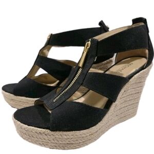 Michael Michael Kors Berkley Wedge Sandals Size 8M